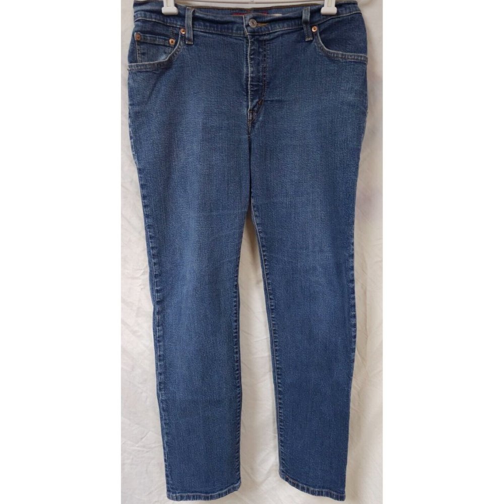 Vtg  Levis 510 Womens 14Mis M Classic Slim Fit Stretch Lower Rise Jeans 32X30